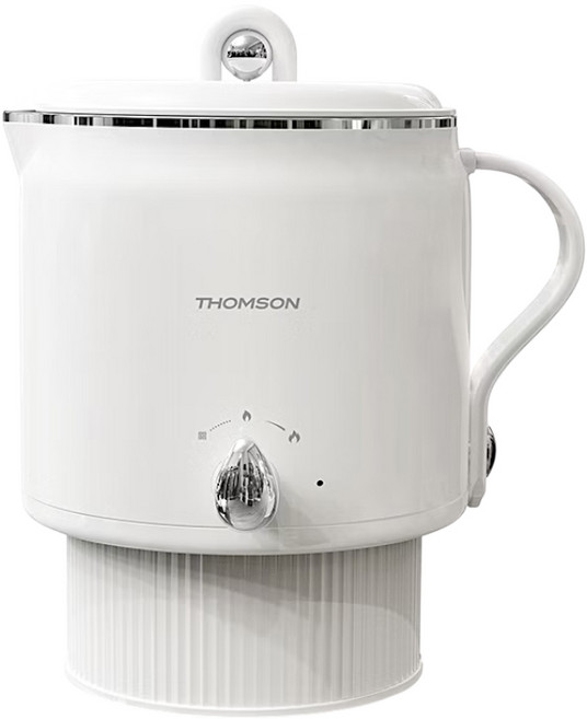Thomson 304陶瓷旅行鍋 TM-SAK66 (110V/220V 0.8公升 雙電壓), 奶油白