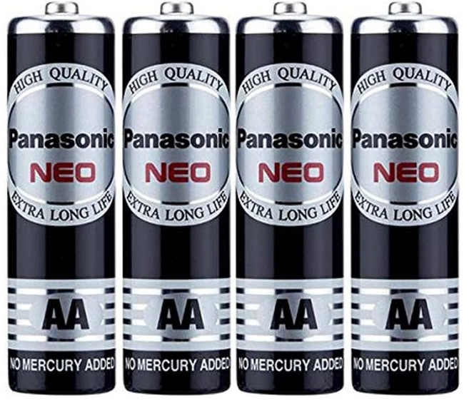 Panasonic 台灣公司貨 錳乾電池 3號 黑色, 4入, 1個