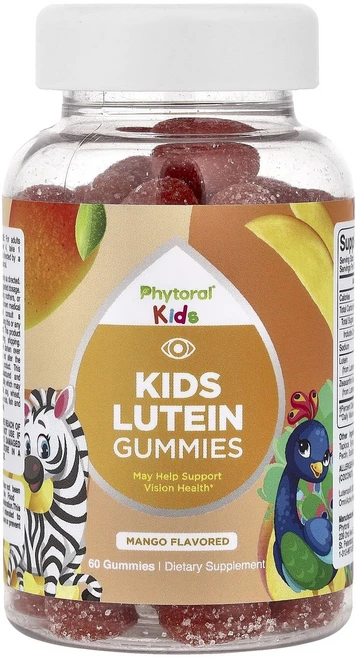 몸관리하세요 겨울입니다 Phytoral 어린이용 루테인 구미젤리 망고 구미젤리 60개 특별관리진행, Phytoral어린이용루테인구미젤리망고구미젤리60개, 1, 60 - 쿠팡
