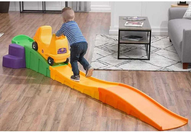 미니카 트랙 롤러코스터 슬라이딩 펜션 조립식 RC카, 1개, 롤러코스터 놀이터