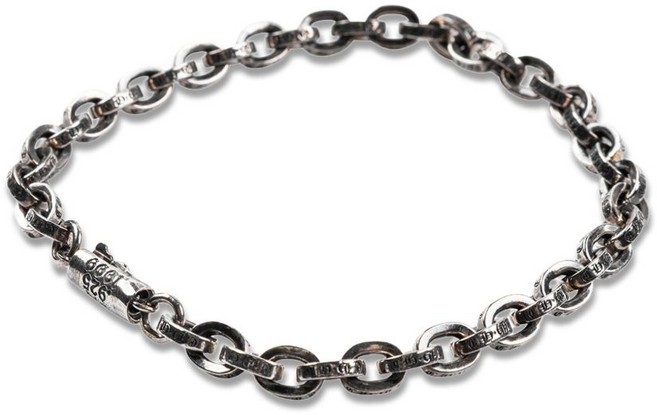 크롬하츠 페이퍼 체인 브레이슬릿