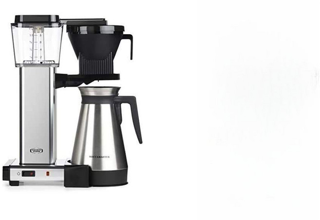 모카마스터 KBGT 보온병 커피 머신 필터 블랙 1.25리터, Single, Polished