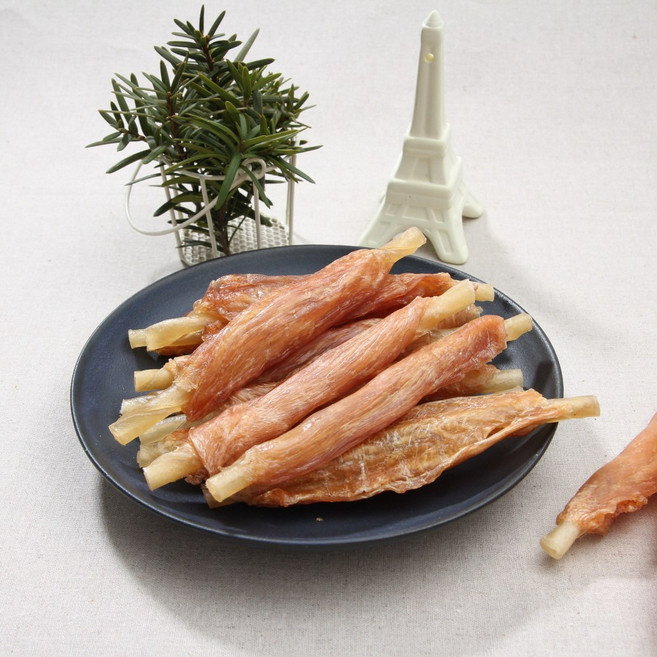 힐링펫 반려견 수제간식 닭갈비껌 (5P) 2팩 구성, 1세트, 100g