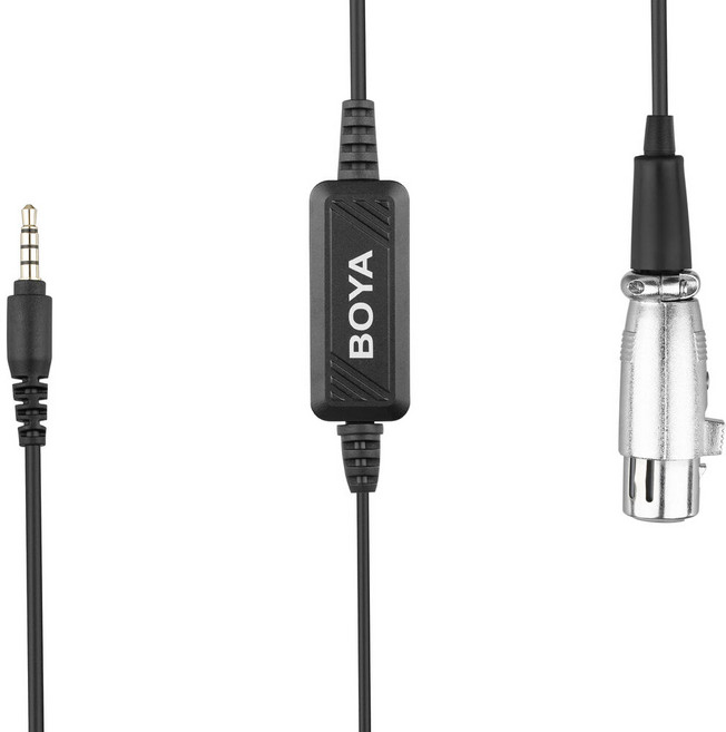 BOYA BY-BCA6 XLR to 3.5mm Plug Microphone Cable