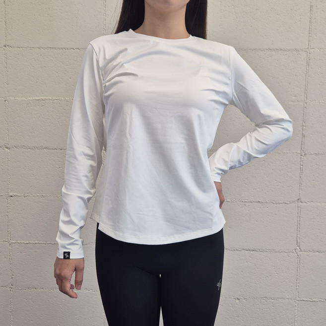 젝시믹스 아이스페더 롱슬리브 2.0 - 사계절용 필라테스 요가 런닝복