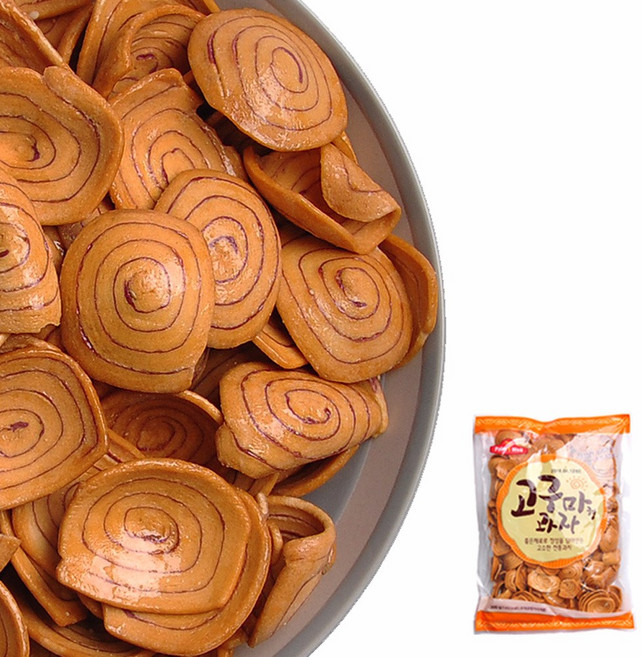 광일식품 왕고구마형과자, 6개, 270g