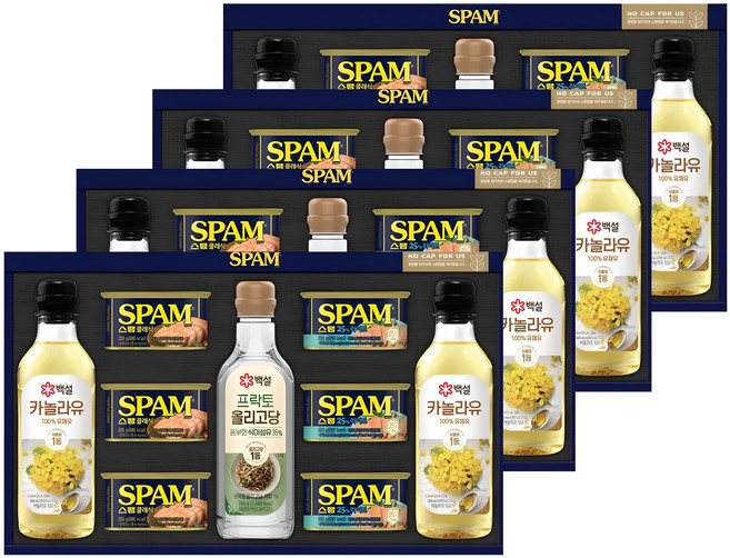 CJ제일제당 스팸 복합 E호 선물세트, 4세트