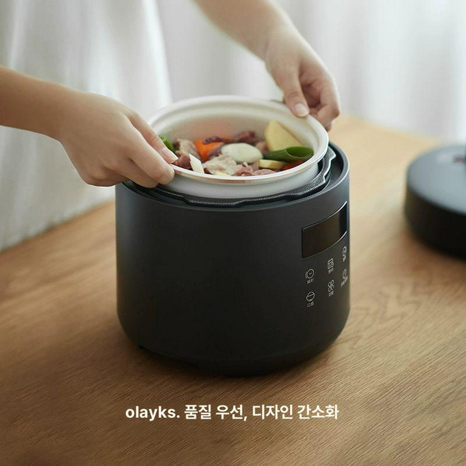 110v밥솥 2.5리터 해외 일본 호환 대만 소형 밥솥 여행용 여행 미니 해외용 쿠커, 암흑색-2.5L 단일, 기본 모델명/품번