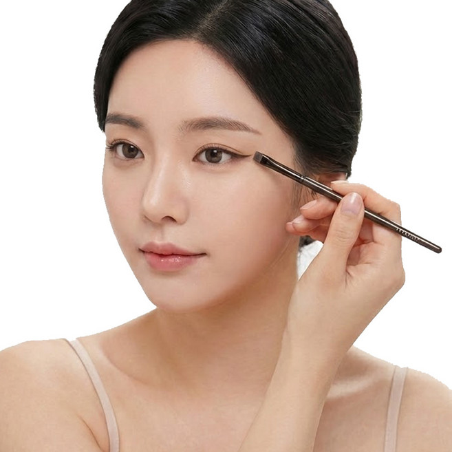 데일리프렌즈 조니아 아이라이너 브러쉬 3개 세트, 블랙, 1개