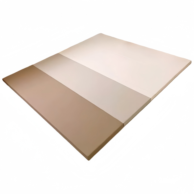 無縫摺疊地墊 遊戲爬行防摔墊, 140*200摩卡色, 摩卡色