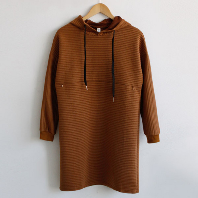 마더라이크 JS.2725 후드수유원피스