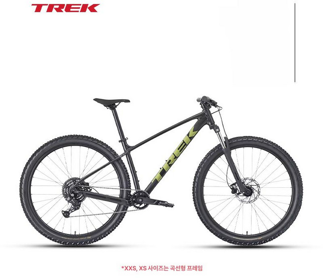 트렉자전거 자전거 트렉자전거mtb, XXS 추천신장135-145CM, 8속, 무광블랙 매장 수령