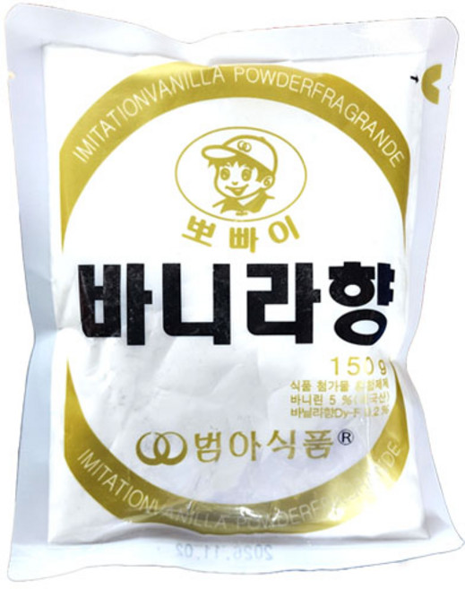 범아식품 뽀빠이 바닐라향 150g, 3개