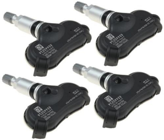 TPMS 압력 모니터 센서 기아 리오 스포티지 모하비 현대 엘란트라 에쿠스 제네시스 ix35 투싼용 52933-3M000 529333M000 433MHZ, 2) 4 pcs