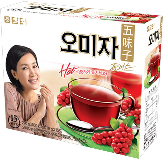 담터 오미자 플러스 과실차, 18g, 15개입, 1개