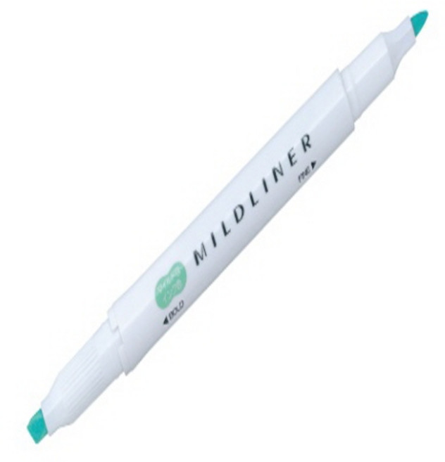 아주문구 제브라 MILDLINER 마일더 라이너 형광펜 옵션선택, 1개, GRAY