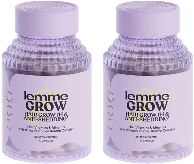 레미 그로우 헤어 그로스 & 안티-쉐딩 캡슐, 60정, 2개 - 쿠팡