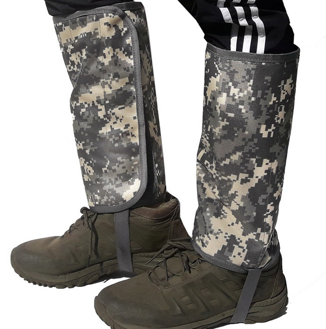 뱀퇴치 다리보호 심마니각반 산악용 스패츠 ACU픽셀, 1개