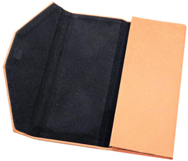 스크레치 방지 휴대간편 접이식 선글라스 케이스 폴딩형 안경집 파우치 2P