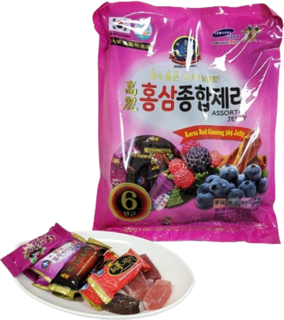 홍삼인 고려홍삼종합제리 450g, 1개