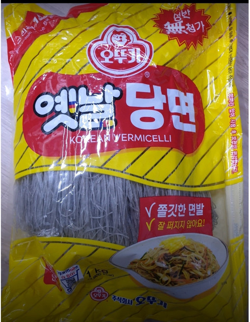 오뚜기 옛날 당면, 1kg, 9개