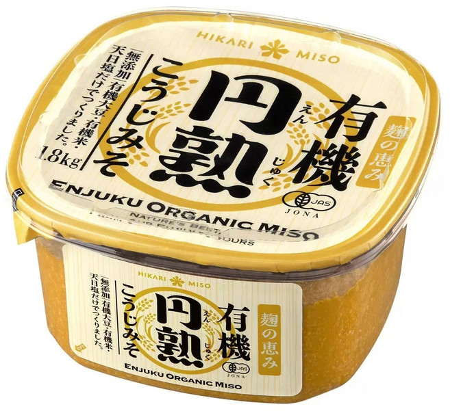 히카리미소 유기농 엔주쿠 효소 일본 된장 1.8kg, 1개