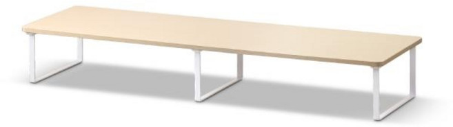 (7nc) 울트라 듀얼 모니터받침대 높이 15cm SVMS 38Y (베이지)