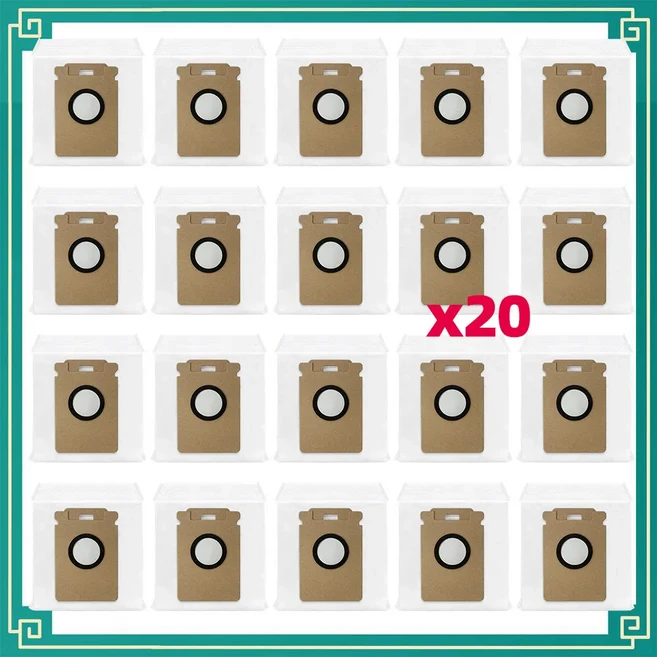 Roborock H60 HUB ULTRA Hub Pro 로봇 청소기 호환 액세서리 교체용 먼지 봉투 부품, 01 Set4