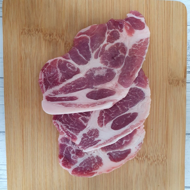 청담농수산 국내산 문경 약돌돼지 목살, 1개, 1kg