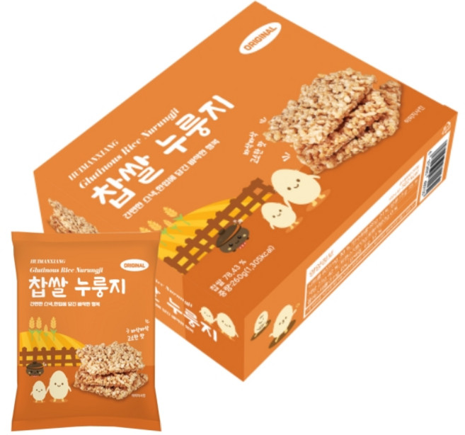 찹쌀누룽지 오리지널, 1개, 260g
