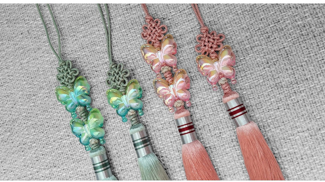 빛깔나비노리개 한복노리개 포인트 한복장신구