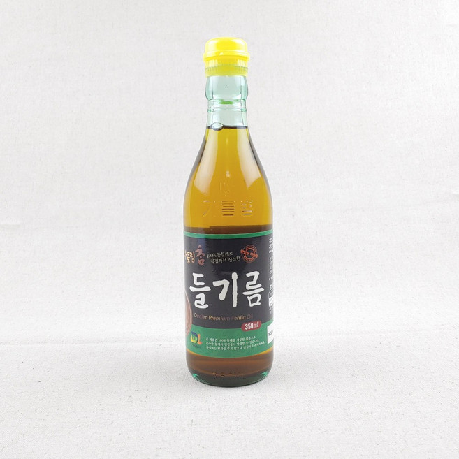 다들림푸드 다들림 참고소한 들기름 350mlx1병, 1개, 350ml