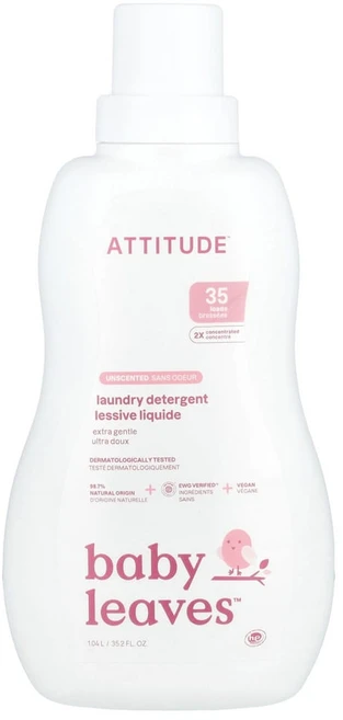 에티튜드 Little Ones 빨래 세제 무향 1L (33.8 fl oz), ATT12033, 1개 - 쿠팡