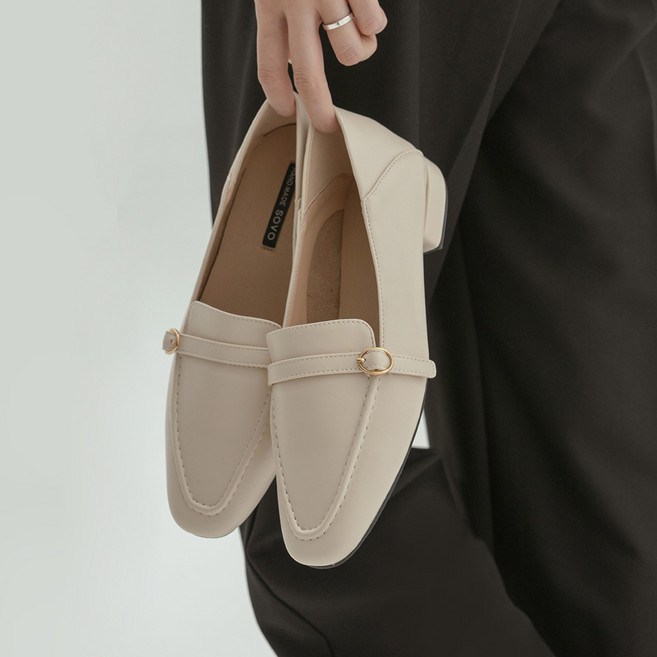 소보제화 프린 투웨이 소프트 여성 로퍼 2cm