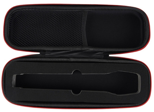 싱글 마이크 휴대용 케이스 가방 무선 마이크 보관함 충격 방지 블랙, 1개, 1개