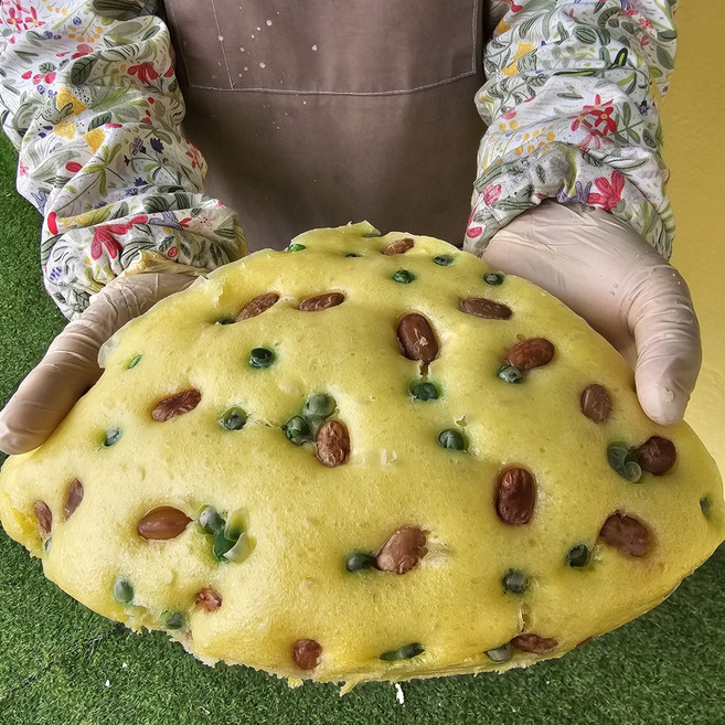 추억의 간식 옥수수 술빵 HACCP인증 막걸리 술빵 저칼로리, 2개, 420g