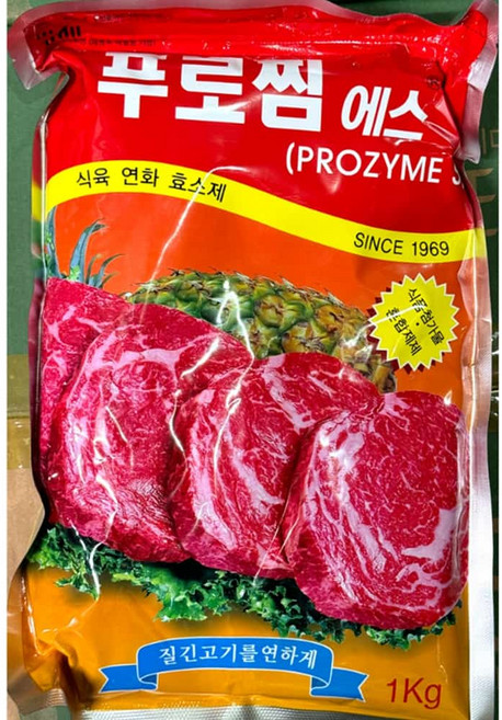 파인애플추출 고기연육제 소막창 곱창연육 1kg, 1개