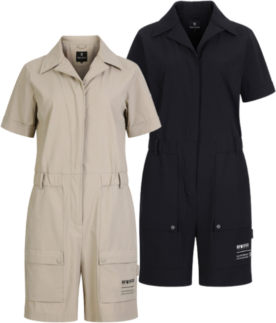 벤제프 여성 아이스프린트 점프수트 골프 일상 겸용 BP2MWOP802