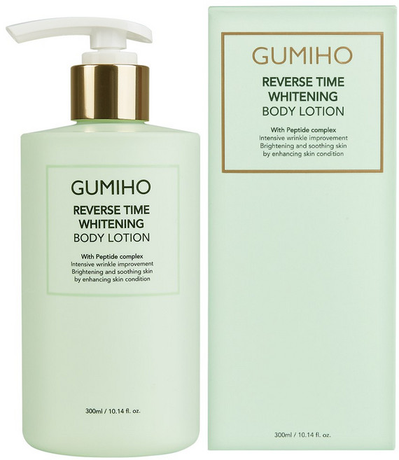 대용량 구미호 리버스 타임 화이트닝 바디 톤업로션 300ml Gumiho Body Lotion, 1개