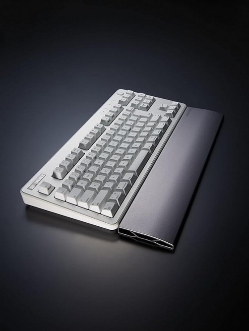 REALFORCE 리얼포스 알루미늄 손목받침 텐키리스 사이즈 풀키 사이즈 R4 R3 R3S 키보드 M070201, 1개, 텐키리스 사이즈용