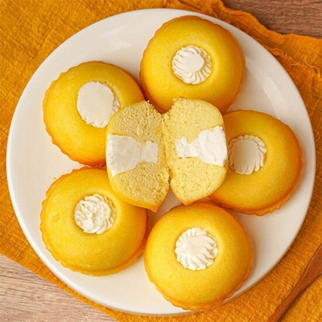 통영꿀빵맛집 거북선 통영유자빵 유자크림 파운드케익 6개입 x 2박스 총12개, 1개