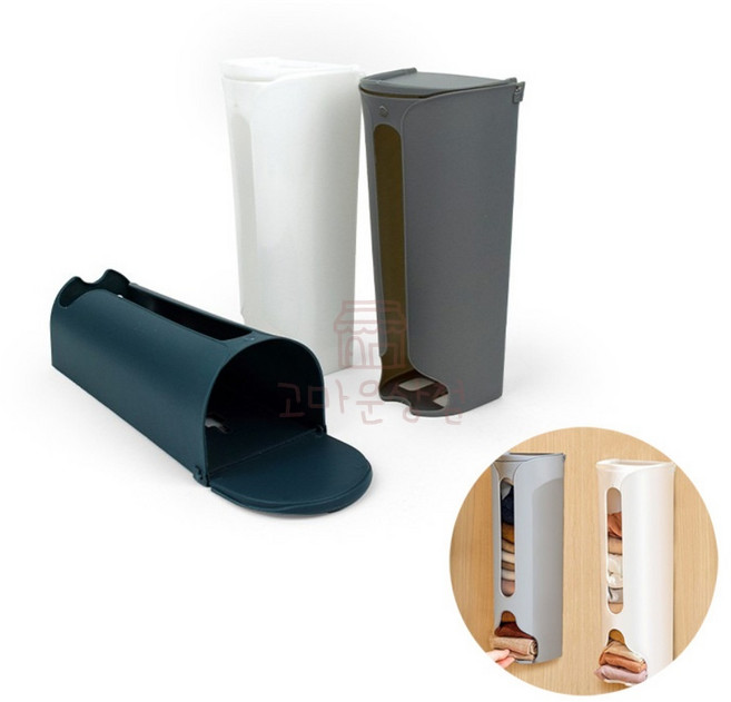 고마운상점 속옷 양말 무타공 디스펜서 속옷수납, 블루, 1개