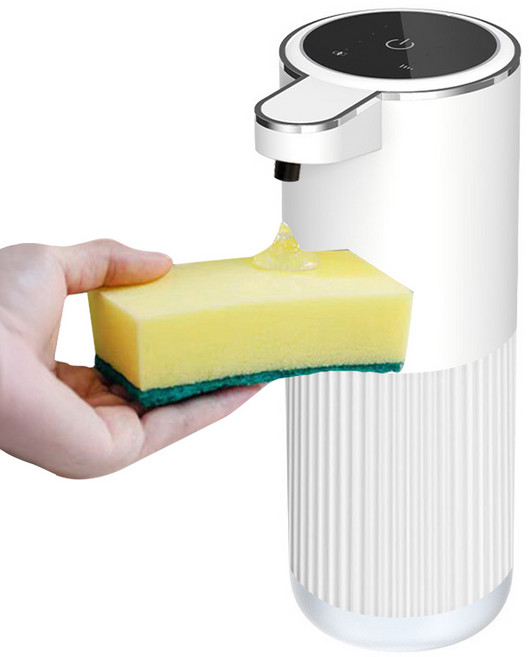 HK sell 퓨어 젤타입 자동 디스펜서 대용량 주방세제 싱크대 욕실 샴푸, 1개