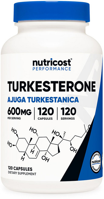 뉴트리코스트 투르케스테론 600mg 캡슐, 120정, 1개