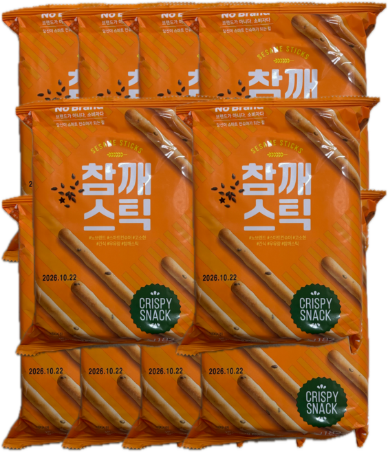 노브랜드 참깨스틱, 10개, 187g