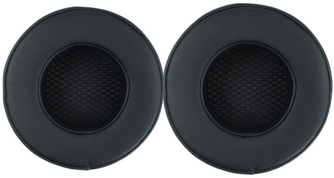 헤드폰용 메모리 폼 이어 패드 쿠션 교체 부품 블랙 블루 레드 메쉬 패브릭 80mm 85mm 90mm 95mm 100mm 105, 1개, black Mesh, 19) black Mesh - 100MM