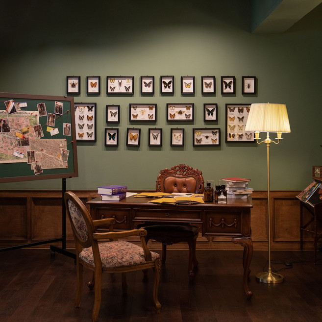 클래식 엔틱 유럽풍 셀프 렌탈 스튜디오 자연광 쇼핑몰 촬영 공간대여 2시간패키지, 탐정의방