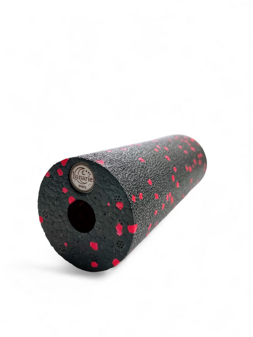 미니폼롤러 하드 EPP 셀프 발바닥 마사지 근막이완 필라테스 도구, 1개, 블랙&레드