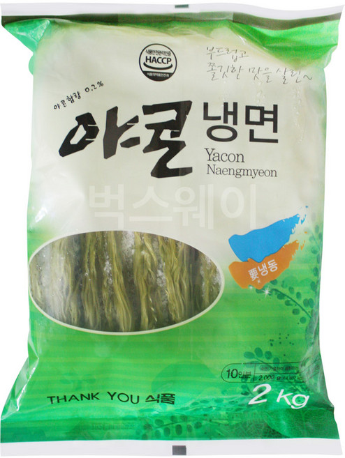 벅스웨이 준훈 야콘냉면 2kg, 1개