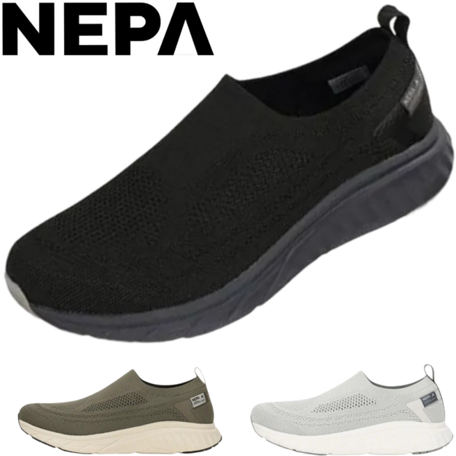 [백화점발송] 네파 남여공용 운동화 봄 여름 가벼운 경량 발편한 쿠셔닝 슬립온 통기성 접지력 우수 니트화 일상 외출 등산 캠핑 여행 낚시 운동 산행 커플 등산화